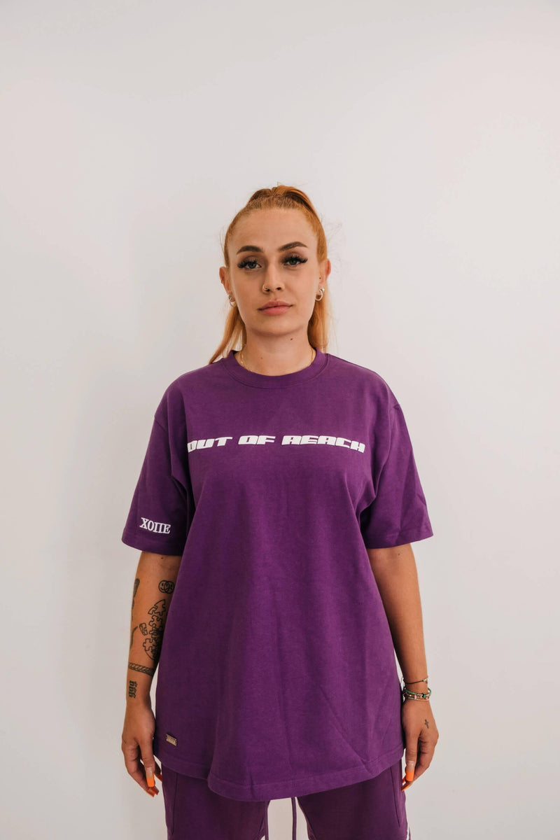 CHANGED THE GAME T-SHIRT PURPLE - OUT OF REACH CLO