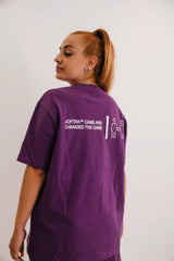 CHANGED THE GAME T-SHIRT PURPLE - OUT OF REACH CLO