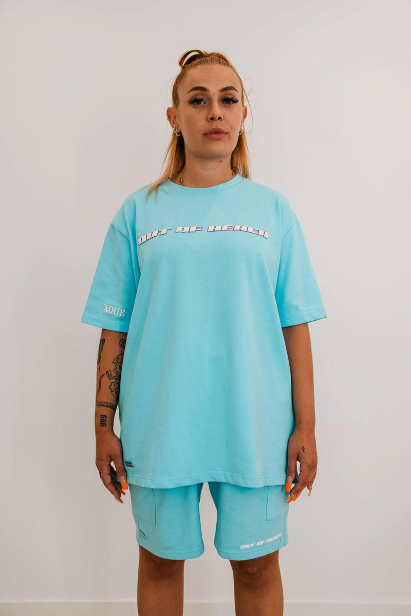 CHANGED THE GAME T-SHIRT BABY BLUE - OUT OF REACH CLO