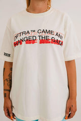 CHANGED THE GAME T-SHIRT CREAM WHITE - OUT OF REACH CLO