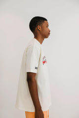 CHANGED THE GAME T-SHIRT CREAM WHITE - OUT OF REACH CLO